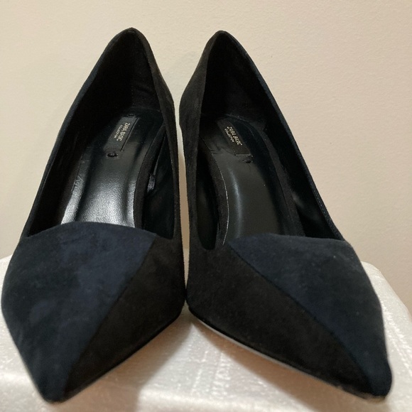 Zara two tones faux Suede Heels - size EU 40 - Picture 7 of 12